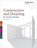 Construction And Detailing For Interior Design di Drew Plunkett edito da Laurence King Publishing