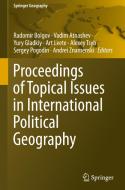 Proceedings of Topical Issues in International Political Geography edito da Springer International Publishing