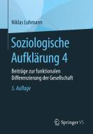 Soziologische Aufklärung 4 di Niklas Luhmann edito da Springer Fachmedien Wiesbaden