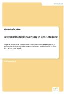 Leistungsbündelbewertung in der Hotellerie di Melanie Christen edito da Diplom.de