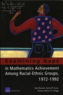 Examining Gaps in Mathematics Achievement Among Racial Ethic Groups di Mark Berends edito da RAND CORP