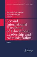 Second International Handbook of Educational Leadership and Administration di Kenneth A. Leithwood edito da Springer Netherlands