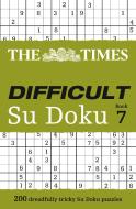 The Times Difficult Su Doku Book 7 di Puzzler Media edito da HarperCollins Publishers