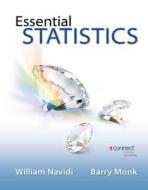 Essential Statistics with Aleks Access Card di William Navidi edito da McGraw-Hill Education