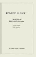 The Idea of Phenomenology di Edmund Husserl edito da Springer Netherlands