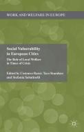 Social Vulnerability in European Cities edito da Palgrave Macmillan