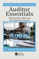 Auditor Essentials di Hernan (Murdock Global Advisors Murdock edito da Taylor & Francis Ltd