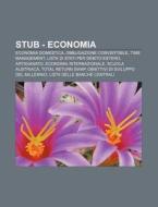 Stub - Economia: Economia Domestica, Obb di Fonte Wikipedia edito da Books LLC, Wiki Series