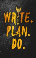 Write. Plan. Do. Notebook di Nada, Najla Qamber edito da Blurb