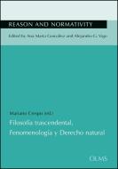 Filosofía trascendental, Fenomenología y Derecho natural di Mariano Crespo edito da Olms Georg AG