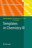 Templates in Chemistry III edito da Springer Berlin Heidelberg