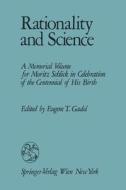 Rationality And Science edito da Springer Verlag Gmbh