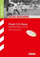 STARK Schulaufgaben Realschule - Physik 7./8. Klasse di Stephan Baumgartner edito da Stark Verlag GmbH