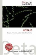 Hoxa13 edito da Betascript Publishing
