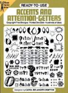 Ready-to-use Accents And Attention-getters di Carol Belanger Grafton edito da Dover Publications Inc.