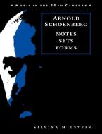 Arnold Schoenberg di Silvina Milstein edito da Cambridge University Press