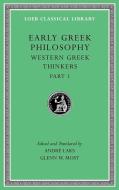 Early Greek Philosophy, Volume Iv di Glenn W. Most edito da Harvard University Press