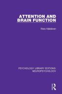 Attention And Brain Function di Risto Naatanen edito da Taylor & Francis Ltd