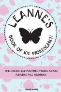 Leanne's Book of Wordsearch di Clarity Media edito da Createspace