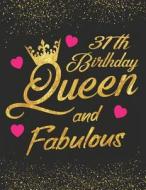 31th Birthday Queen and Fabulous: Keepsake Journal Notebook Diary Space for Best Wishes, Messages & Doodling, Planner an di Inkway Star edito da INDEPENDENTLY PUBLISHED