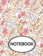 Notebook: Dot-Grid, Graph, Lined, Blank Paper: Beautiful Pink Flowers: Notebook Journal, Notebook Marble, Notebook Paper, Diary, di Ethan Rhys edito da Createspace Independent Publishing Platform