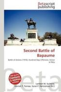 Second Battle of Bapaume edito da Betascript Publishing