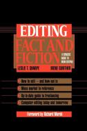 Editing Fact and Fiction di Leslie T. Sharpe edito da Cambridge University Press