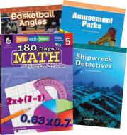 Learn-At-Home: Math Bundle Grade 5 di Teacher Created Materials edito da Shell Education Pub