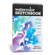 Watercolor Sketchbook Medium Black Flipt di STERLING PUBLISHING edito da Gmc Distribution