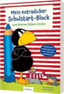 Der kleine Rabe Socke: Mein extradicker Schulstart-Block di Nele Moost, Dorothee Kühne-Zürn edito da Esslinger Verlag