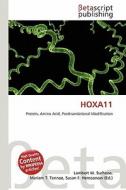 Hoxa11 edito da Betascript Publishing