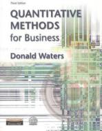 Quantitative Methods For Business di C.D.J. Waters edito da Pearson Education Limited