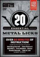 20 Essential Metal Licks edito da Alfred Publishing Co., Inc.