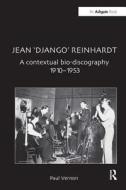 Jean 'Django' Reinhardt di Mr Paul Vernon edito da Taylor & Francis Ltd