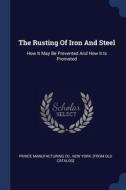 The Rusting Of Iron And Steel: How It Ma di PRINCE MANUFACTURING edito da Lightning Source Uk Ltd