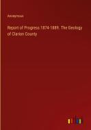 Report of Progress 1874-1889. The Geology of Clarion County di Anonymous edito da Outlook Verlag