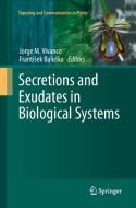 Secretions and Exudates in Biological Systems edito da Springer Berlin Heidelberg