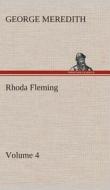 Rhoda Fleming - Volume 4 di George Meredith edito da TREDITION CLASSICS