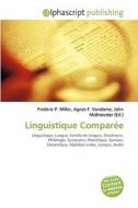 Linguistique Compar E di #Miller,  Frederic P.
