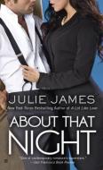 About That Night di Julie James edito da BERKLEY BOOKS