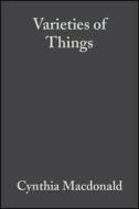 Varieties of Things di Macdonald edito da John Wiley & Sons