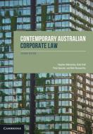 Contemporary Australian Corporate Law di Stephen Bottomley, Kath Hall, Peta Spender, Beth Nosworhty edito da Cambridge University Press