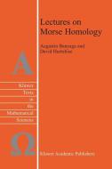 Lectures on Morse Homology di Augustin Banyaga, David Hurtubise edito da Springer Netherlands