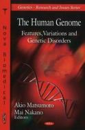 Human Genome edito da Nova Science Publishers Inc