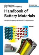 Handbook Of Battery Materials edito da Wiley-vch Verlag Gmbh