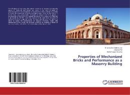 Properties of Mechanized Bricks and Performance as a Masonry Building di Sharmistha Chakraborty, Joyanta Pal, Richi Prasad Sharma edito da LAP Lambert Academic Publishing