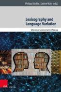 Lexicography and Language Variation edito da V & R Unipress GmbH