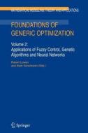 Foundations of Generic Optimization edito da Springer Netherlands