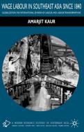 Wage Labour in Southeast Asia Since 1840: Globalization, the International Division of Labour and Labour Transformations di A. Kaur edito da SPRINGER NATURE