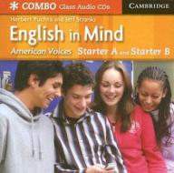 English In Mind Combos Starter A And B, American Voices Class Audio Cds di Herbert Puchta edito da Cambridge University Press